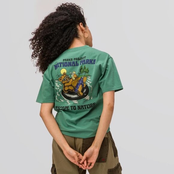 Parks Project Escape to Nature Bear Float Pocket Tee - Picture 4 of 11